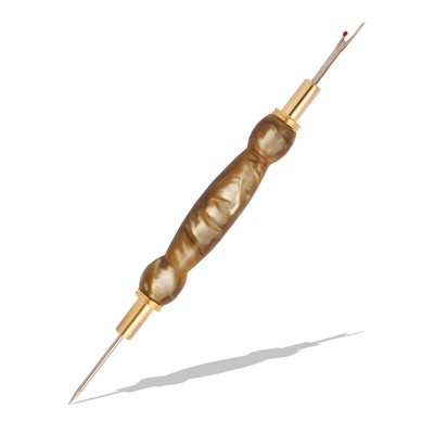 2-in-1 Seam Ripper and Stiletto in 24kt Gold  Item #: PKSR424