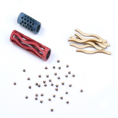 8mm Star Spangled Inlay Kit