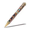 Southwest Antique Brass with Turquoise Stone Twist Pen Kit  Item #: PKSWPAB