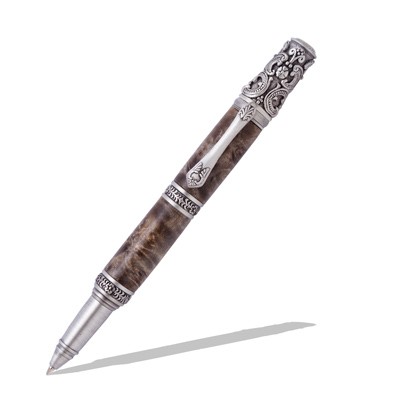 Victorian Antique Pewter Twist Pen Kit  Item #: PKVICAP