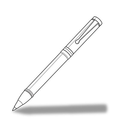 Classic Pen Duplicating Template  Item #: TPLPARK