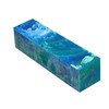 Acrylester Blue Green Ocean 1-1/2 in. x 1-1/2 in. x 6 in. Bottle Stopper Blank  Item #: WXACL03L