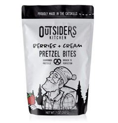 Outsider's Kitchen Gourmet Pretzels- Berries & Cream