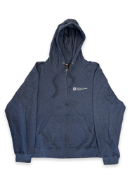 Community Hospital Zip Hoodie- Navy Blue (2xl)