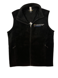 Community Hospital Fleece Vest- Black (2xl)