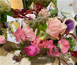 BASKET FLOWERS