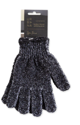 Urbana Bamboo Charcoal Exfoliating Gloves