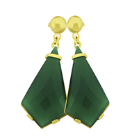 Aretes Onix Verde