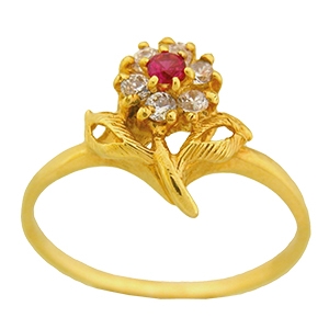 Anillo de flor