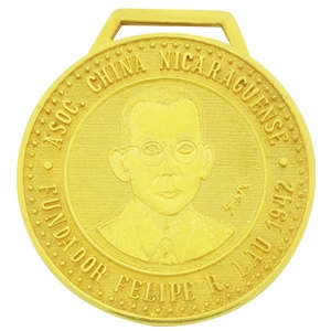 Medalla Asoc China Nicaraguense