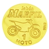 Medalla marfil moto