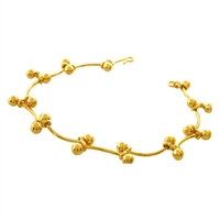 Pulsera doble esfera