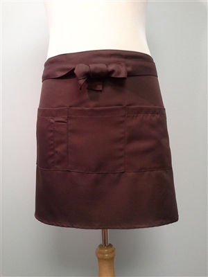 Seving Apron, Coffee, 4 Pockets