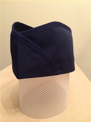 Sushi Skull Hat, Navy Stripes on Navy