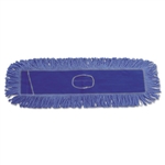 In-House Brand WASHABLE Industrial Blue Looped Dry Dust Mop Heads 24" x 5" - 1 Each