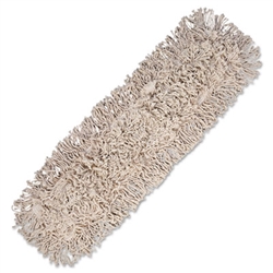 In-House Brand WASHABLE Industrial Dry Dust Mop Heads 36" x 5" - 1 Each