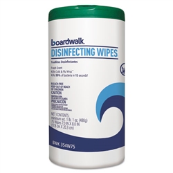 Boardwalk Disinfecting Disinfectant Wipes Fresh Scent 6 x 75ct BWK 454-W75