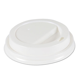 Model BWKHOTWH8 - Boardwalk White Dome Lids Fits our House Brand 8 oz, Paper Hot Cups - 1000ct