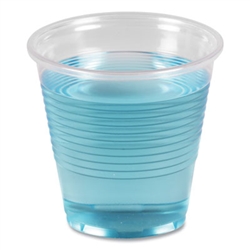 BWK-TRANSCUP5CT Boardwalk Translucent Plastic Cold Cups 5 Ounce 2500ct