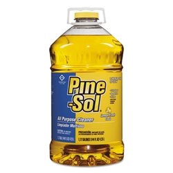 Model CLO 35419CT Pine-Sol Lemon Scented All-Purpose Cleaner 3 x 144oz