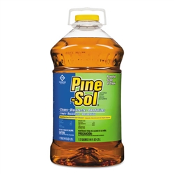 Model CLO 35418CT Pine-Sol Pine Scent Disinfectant All-Purpose Cleaner 3 x 144oz