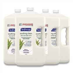 Liquid Softsoap Premium Hand Soap w/Aloe Vera 4 x 1 Gallon