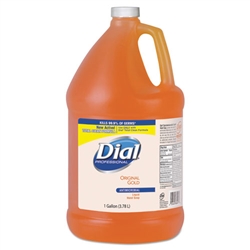 Model DIA 88047CT Liquid Dial Gold Antimicrobial Hand Soap 4 x 1 Gallon Refill Jugs