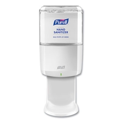 Purell Model 7720-01 - Gojo Purell ES8 GEL or FOAM Hand Sanitizer Dispenser w/ Drip Tray - White - 1 Each