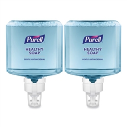 Gojo Model 7779-02 - GOJO Purell ES8 Healthy Soap 0.5% BAK Antimicrobial Foam Soap - Light Citrus Floral Scent - 2 x 1200ml Refill Cartridges