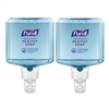 GOJO Purell Model 7785-02 - ES8 CLEAN RELEASE Technology (CRT) Healthy Soap High Performance Foam Soap - Fragrance Free - 2 x 1200ml Refill Cartridges