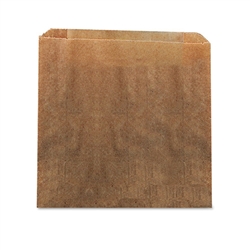 HOS-6141 Hospeco Kraft Waxed Paper Receptacle Liner Bags