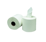 White 2-Ply Center-Pull Paper Towels In-House Brand 6 Rolls x 600