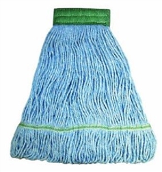 In-House Brand LARGE BLUE Looped End Cotton Mop Head - 1 Each.