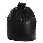 10 - 13 - 15 - 16 Gallon Black Trash Bags 24" x 31" .90-MIL - Flat Packed - 500 Bags