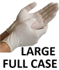 LARGE Latex Daycare Gloves Powder Free