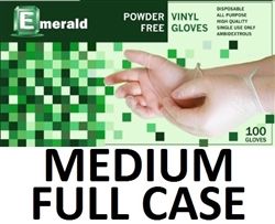 Medium Vinyl Daycare Gloves Powder Free