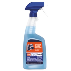 Model PGC58775CT Spic and Span Disinfecting All-Purpose Disinfectant Spray & Glass Cleaner 8 x 32oz