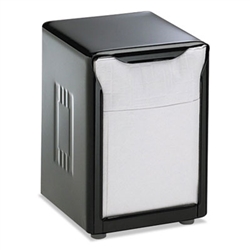 Model SJM H985BK - San Jamar Table-top Low Fold Paper Napkin Dispenser Black - 1 Each