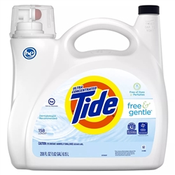 Tide Free and Gentle Liquid Laundry Detergent - 208oz