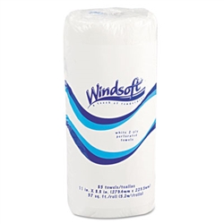 Model WIN122085CT - WINDSOFT Perforated Household Kitchen Paper Towel Rolls 30 x 85ct
