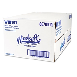 WINDSOFT Brand Premium C-Fold Paper Towels - 2400ct