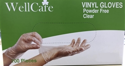 Medical Exam Disposable Latex Free Powder Free Vinyl Gloves 10 x 100ct LARGE