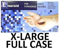 X-LARGE Vinyl Daycare Gloves Powder Free