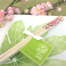 Cherry Blossom Chopsticks Favor