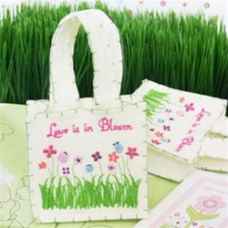 Love is in Bloom Felt Favor Bag