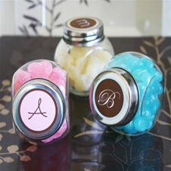 Monogram Candy Jars