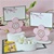 Cherry Blossom Place Card Favor Boxes with Designer Place Cards (Set of 12)