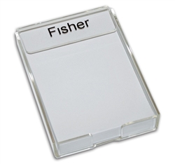 Lucite Note Holder