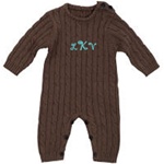 Cable Knit Onesie