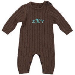 Cable Knit Onesie
